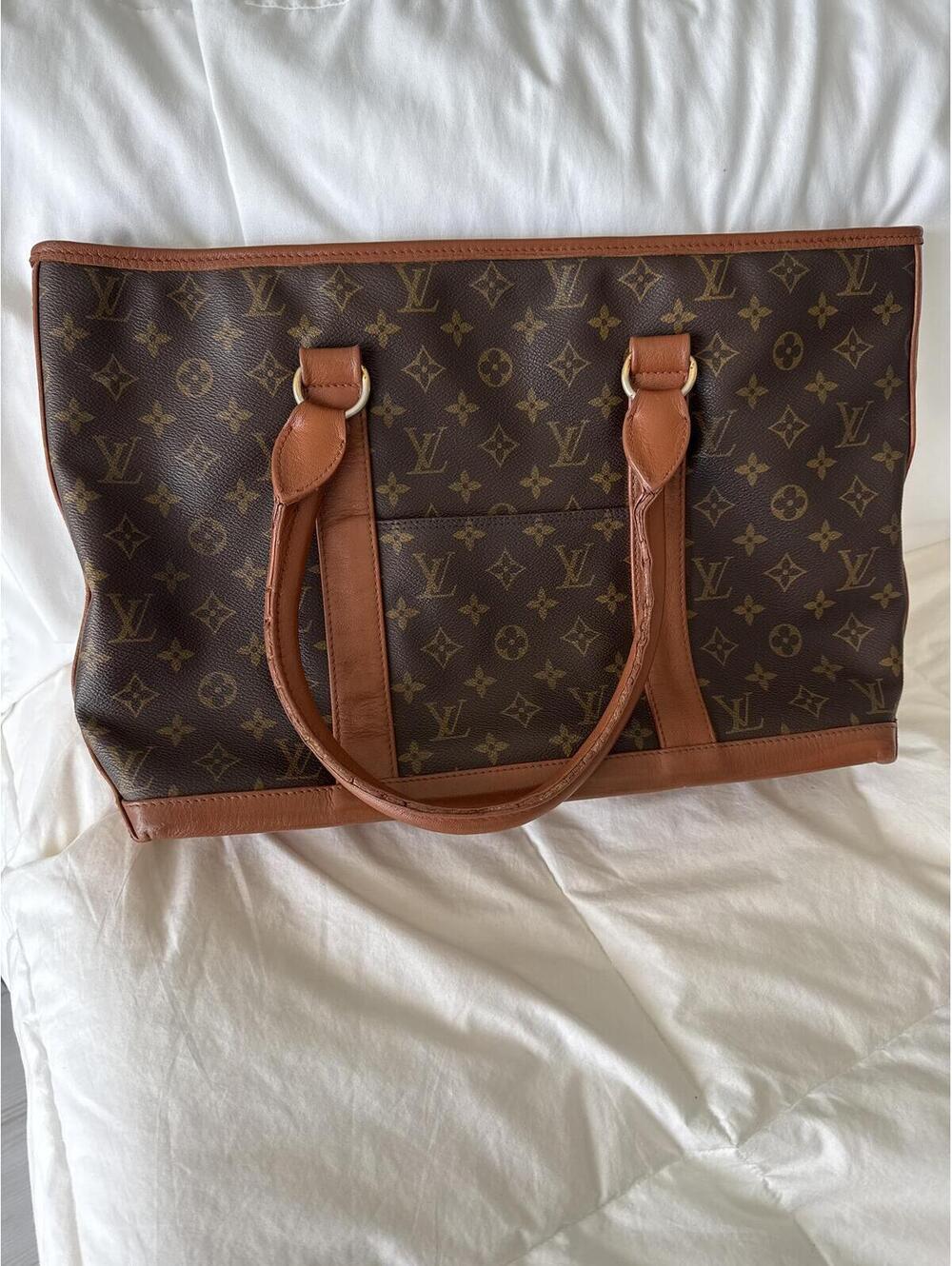 Louis Vuitton Monogram Vintage Canvas Tote Bag